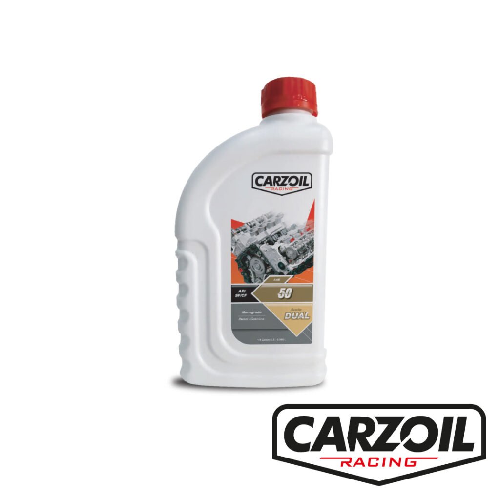 Lubricantes Carzoil Premium - SAE 50 Dual Monogrado Diesel y Gasolina