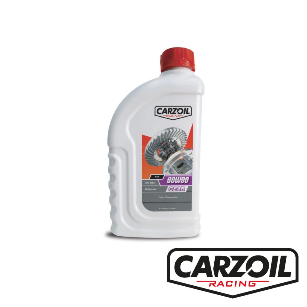 Lubricantes Carzoil Premium - Lubricante Premium Caja y Transmisión SAE API GL5 Multigrado 1/4 Carzoil