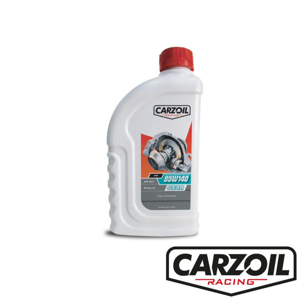 Lubricantes Carzoil Premium - Lubricante Premium Caja y Transmisión SAE 85W140 API GL5 Multigrado 1/4 Carzoil